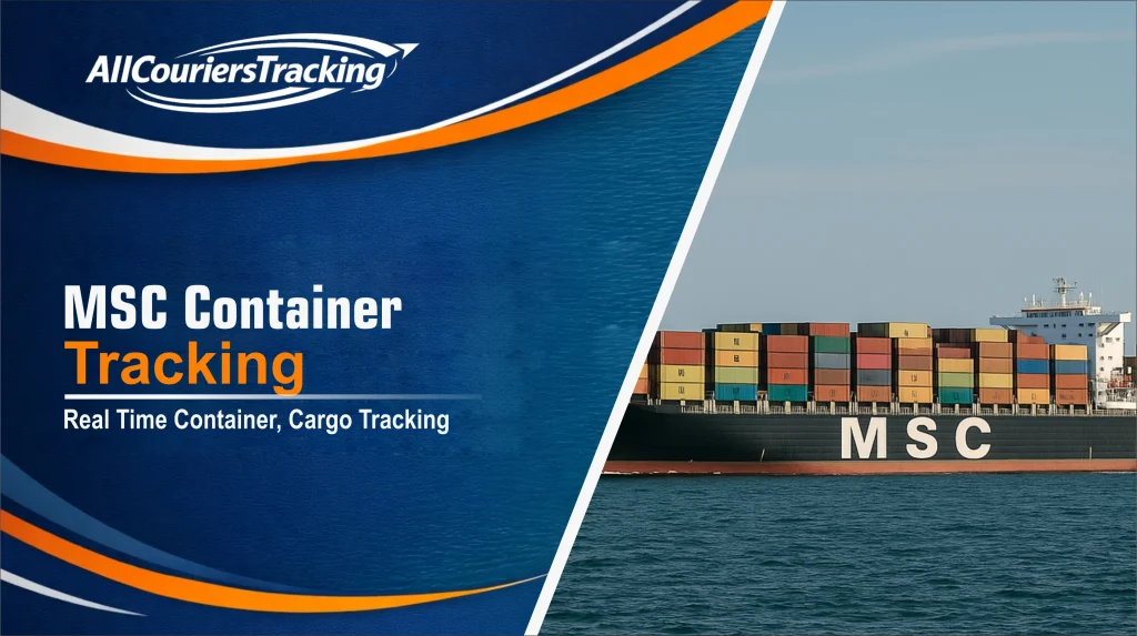 msc container tracking